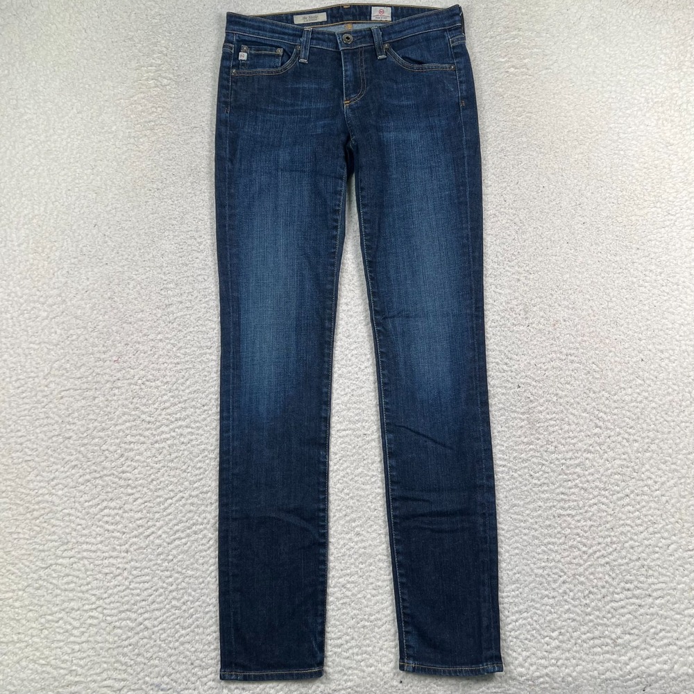 AD Adriano Goldschmied Stevie‎ Jeans Womens 27R Slim Fit Straight Leg Denim Blue